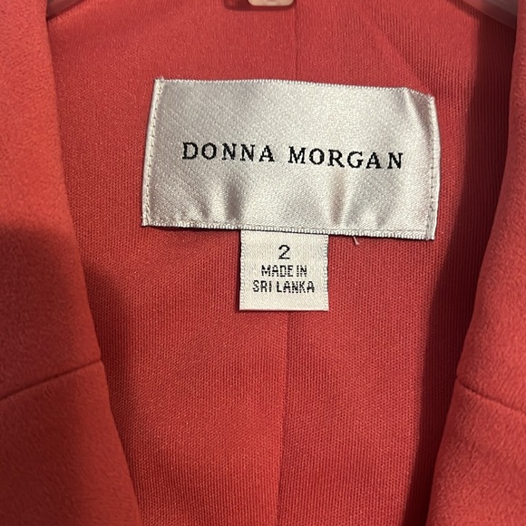 Elegant Terracotta Sleeveless Dress Size 2 - Picture 2 of 11